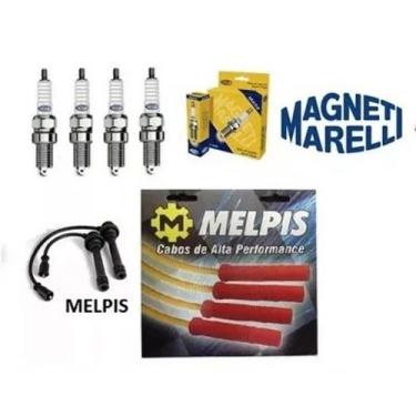 Imagem de Kit Cabos e Velas Uno Palio Siena Strada Doblo Motor Fire - MELPIS/MAG
