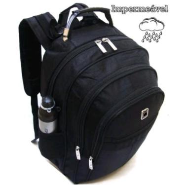 Imagem de Mochila Escolar Reforçada para Notebook com Cabo de Aço - ABOFAN