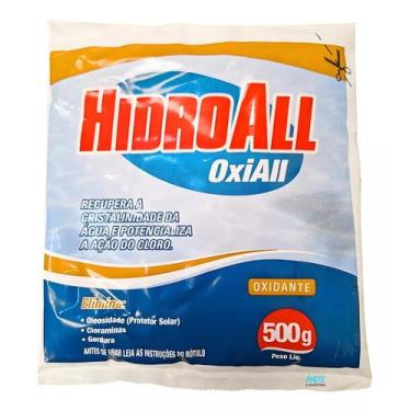 Imagem de Oxiall Hidroall Oxidante Para Piscinas E Spas Limpeza 500g