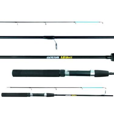 Imagem de Vara Para Molinete Albatroz Kara Black 5'0" (1,50m) 8-16lbs - 2 Partes