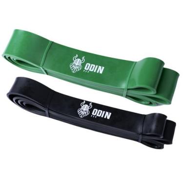 Imagem de Kit Super Band Forte Extra-Forte Elástico Extensor Odin Fit