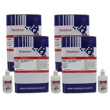 Imagem de Resina Cristal de Alta Viscosidade Lata ou Bombonas (20,3 Kg) - Redele