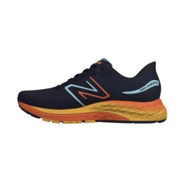 Imagem de New Balance Fresh Foam X 880 V12 masculino, Eclipse/damasco vibrante, 9.5 Narrow