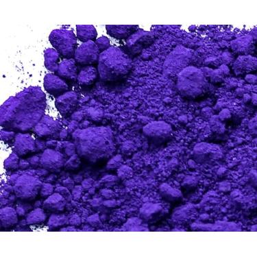 Imagem de Pigmento de óxido roxo fosco em pó - 142 g - pigmento concreto, pigmento de cor de cimento, corante epóxi de resina, corante para gesso, gesso, massa, argila, tintas