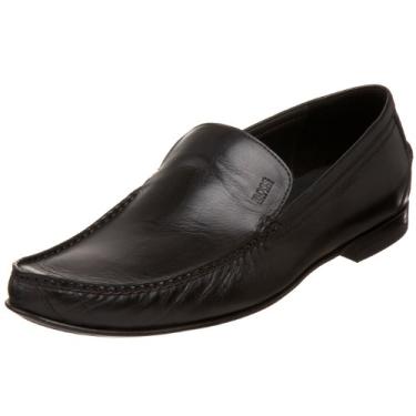 Imagem de BOSS Black by Hugo Boss Fortnum Tênis masculino sem cadarço, Preto, 11.5