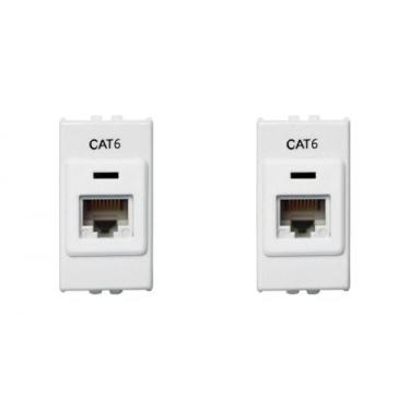Imagem de Kit C/2 - Modulo Soprano Ilus (Rj45 Cat6)   5Tg99100