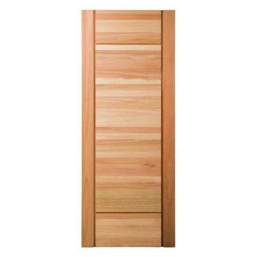 Imagem de Porta PM95 Clean em Madeira Maciça Eucalipto Cruzeiro, 120cm x 210cm