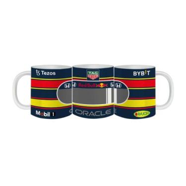 Imagem de Caneca Porcelana RedBull Honda Racing Team F1 325ml Premium - VilelaGG