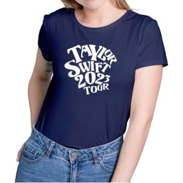 Imagem de Camisa Feminina BabyLook Taylor Swift 2023 Tour Novidade! - SEMPRENALU