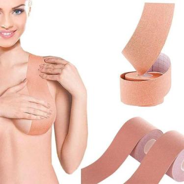 Imagem de Levanta Peito Adesivo Seios Sutiã Fita Push Up Invisível - Blanco Stor