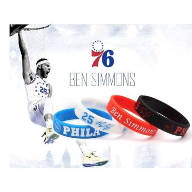 Imagem de Pulseira Oficial Bem Simmons Philadelfia Barkley Basquete