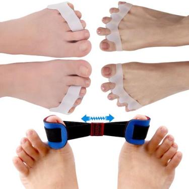 Imagem de Kit 5 pçs Protetor Corretor Joanete alivio da dor Cód-134 - SWG, PRETO