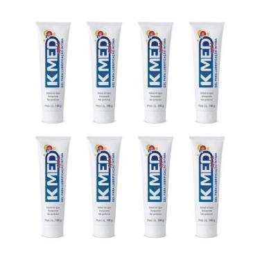 Imagem de k-med gel íntimo combo 8x 100g cimed - trasparente não gorduroso solúv