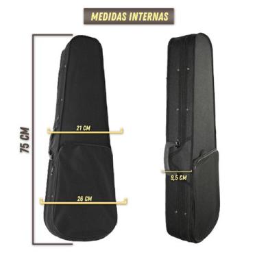 Imagem de Estojo Case Térmico Gota Viola de Arco até 42 - Orquezz