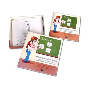 Imagem de Caderno Ilustrado de Verbos + 32 Cartelas Ilustradas (obra completa)
