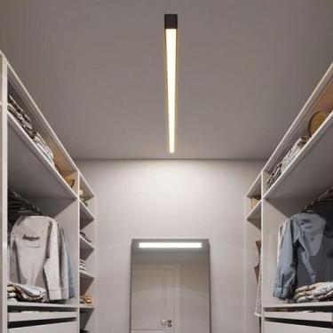 Imagem de Luminária Perfil Sobrepor 1metro 30x20mm Facil Instalação Economico - 