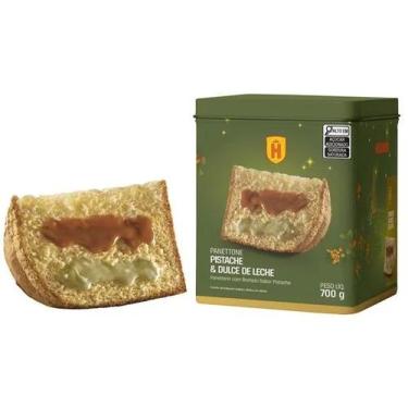 Imagem de Panettone Havanna Lata Pistache e Doce de Leite 700g