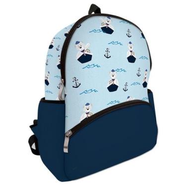 Imagem de Mochila Baby Infantil Em Isoflex Bolsa Escolar Para Crianças Masculina