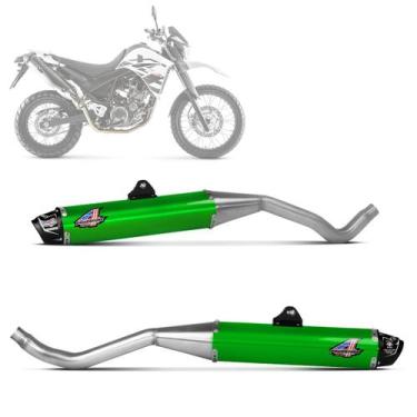 Imagem de Ponteira Escape Escapamento Pro Tork Powercore 4 Dupla Xt 660 2005 - 2