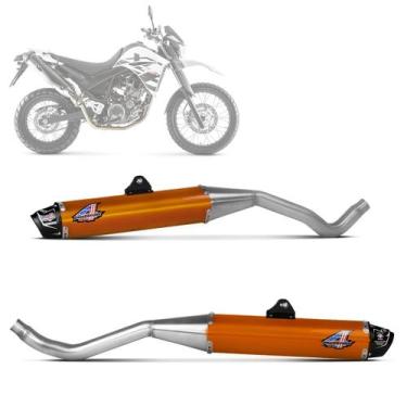 Imagem de Ponteira Escape Escapamento Pro Tork Powercore 4 Dupla Xt 660 2005 - 2