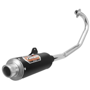 Imagem de Escapamento Pro Tork Mini Turbo Moto Honda Titan E Fan 150 2009 Esd Cu