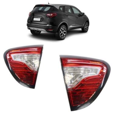 Imagem de Lanterna Traseira Captur 2017 A 2022 Bicolor Porta-Malas - Automotive 
