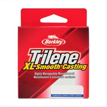 Imagem de Berkley Trilene® XL®, fluorescente transparente/azul, 4,5 kg | 4,5 kg, 100 m | linha de pesca monofilamento de 100 m, adequada para ambientes de água doce