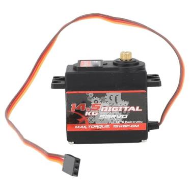 Imagem de 14.5kg Rc Servo Motor Velocidade de Resposta Rápida Durável Metal Engrenagem Servo para Rc Rastreador Carro Barco robô Diy Acessórios