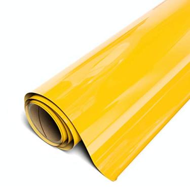 Imagem de Siser EasyWeed HTV Rolo de 30 cm x 1,5 m - Vinil de transferência de calor para ferro, Amarelo, 1