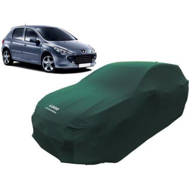 Imagem de Capa Automotiva Para Carro Esportivo Peugeot 307 - Mz, Verde