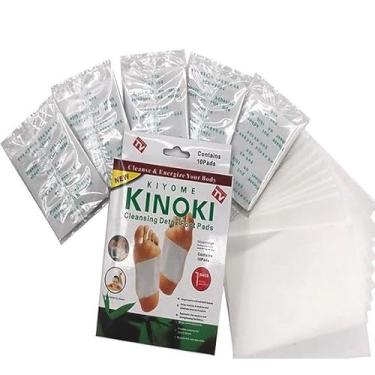 Imagem de Kit com 10 Adesivos Detox para Pés – Purificação Natural, Alívio de Toxinas e Relaxamento