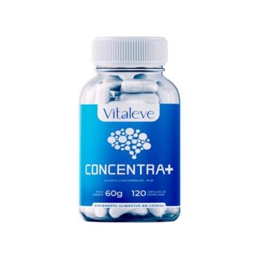 Imagem de CONCENTRA+ 120 Capsulas VITALEVE Suplemento Alimentar com L-Tirosina, Vitaminas e Minerais