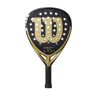 Imagem de Wilson Defy LS V1 Raquete de padel, preto/dourado