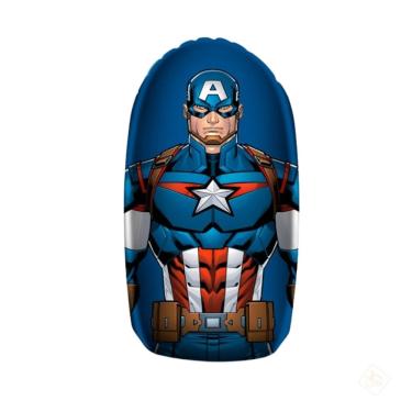 Imagem de João Bobo Teimoso Inflável Capitão América 50cm - Etitoys