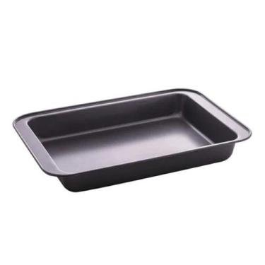 Imagem de Forma Antiaderente Aco Inox Retangular - Genérico