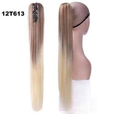 Imagem de Rabo de Cavalo Liso 70cm Varias Cores - GM HAIR, Loiro acinzentado