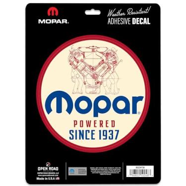 Imagem de Adesivo de vinil Mopar – Adesivo Mopar clássico para carro, janela, garrafa de água ou laptop