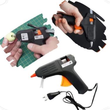 Imagem de Pistola De Cola Quente 15w Com Bastões De Cola Bivolt - HOUSE TOOLS