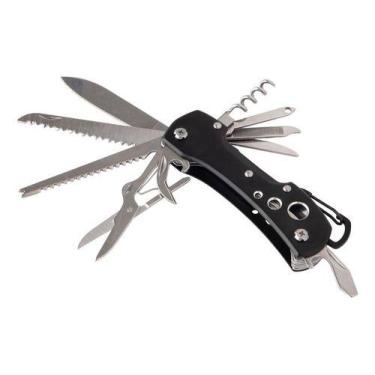 Imagem de Canivete Suíço de Bolso 9 Funções Multifuncional Pesca Camping Mosquet