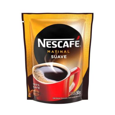 Imagem de Café Solúvel Matinal Suave Sachê nescafé 50g