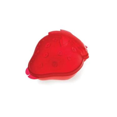 Imagem de Porta Metade Frutas Banana Morango Maçã Plasutil, Morango