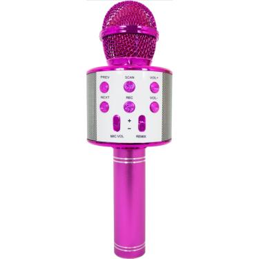 Imagem de Microfone Bluetooth Para Karaoke Spring Kids Spk 015 Rosa