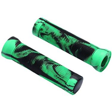 Imagem de Dymoece Punhos de guidão de bicicleta, alças de bicicleta antiderrapantes para mountain MTB bicicleta e scooter, guidão de bicicleta para a maioria dos adultos