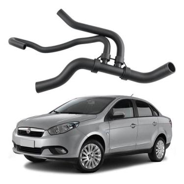 Imagem de Mangueira Inferior Radiador Grand Siena 1.4 Sem Ar 2012 A 2016 - Caupl