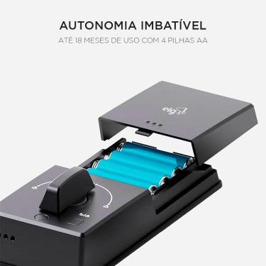 Imagem de Fechadura Digital ELG SCFD100PR Preta