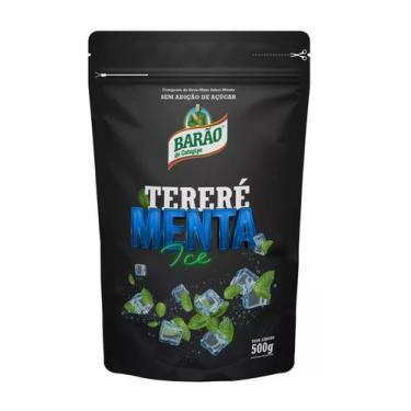 Imagem de Erva Mate Tereré BARÃO MENTA ICE Sem Glúten 500 g - Barão de Cotegipe