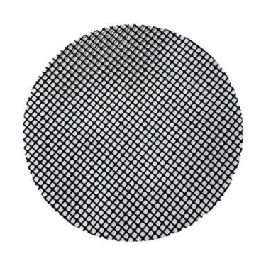 Imagem de Manta Antiaderente Para Air Fryer Redonda Mimo Style Cor Preto, Preto