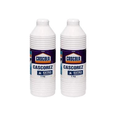 Imagem de Kit 2 Colas branca Cascorez Líquida Madeira Extra Adesivo 1kg pva - He