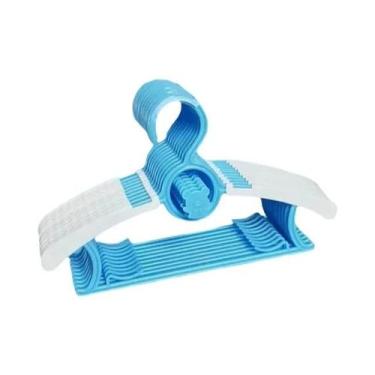 Imagem de Cabide De Roupas De Bebê Antiderrapante Ajustável Bonito Crianças Casa