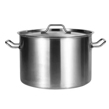 Imagem de Caçarola Inox Fundo Triplo 20cm 3,7L indução eletrico, gas - GP Inox